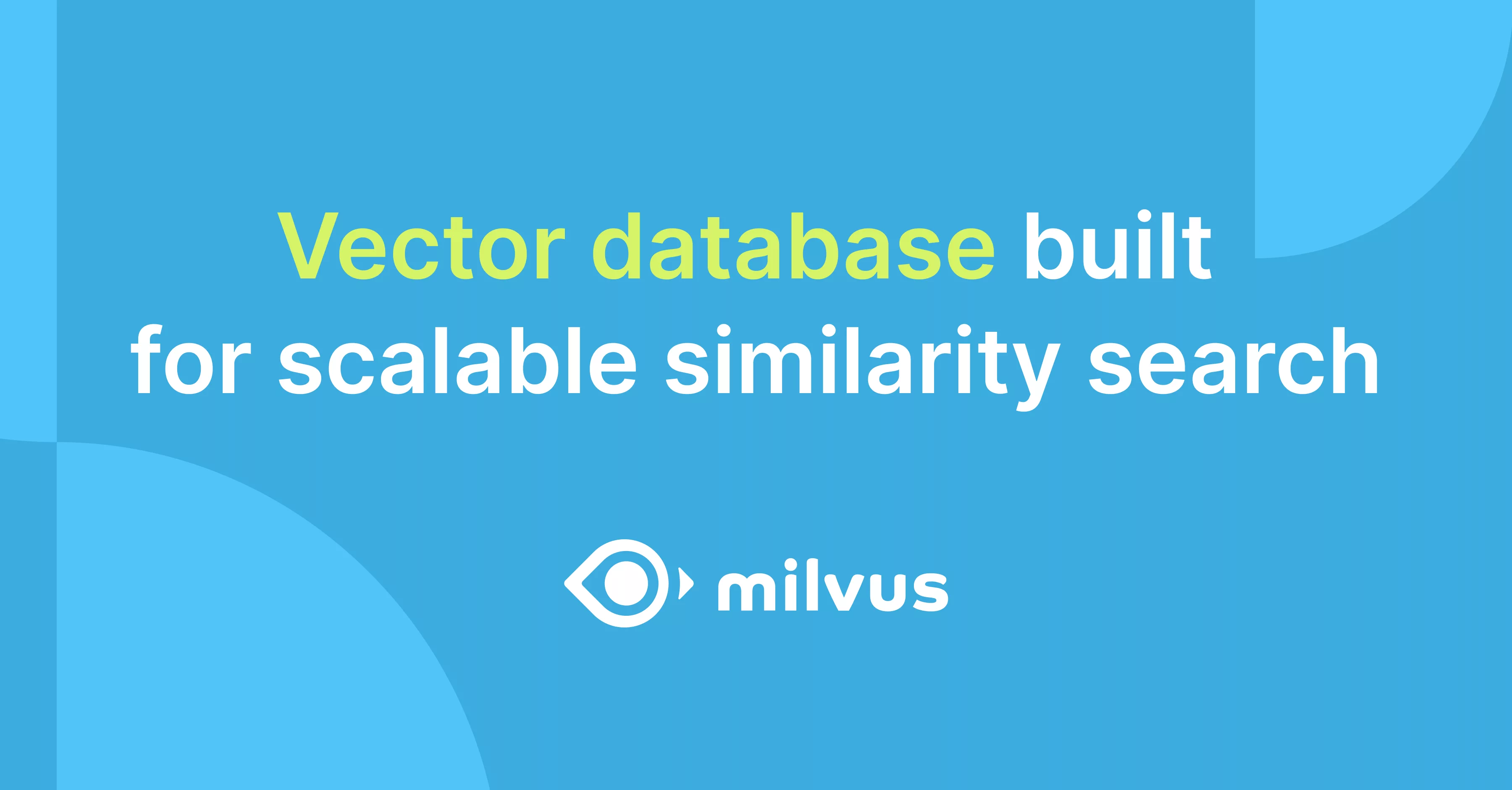 Milvus 官方分享图